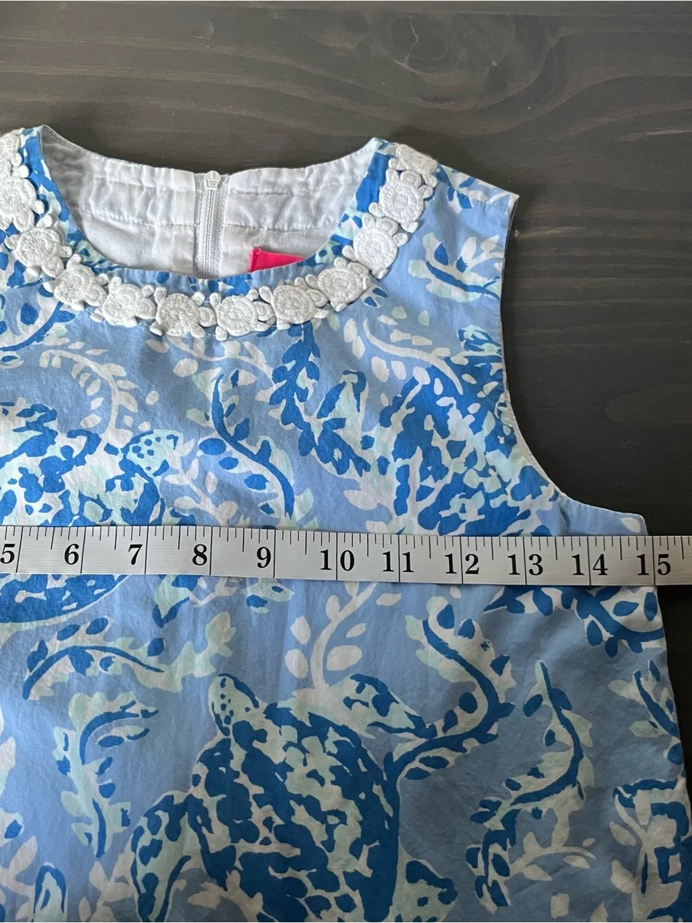 Lilly Pulitzer Girls Turtley Awesome Shift Dress Size 10
